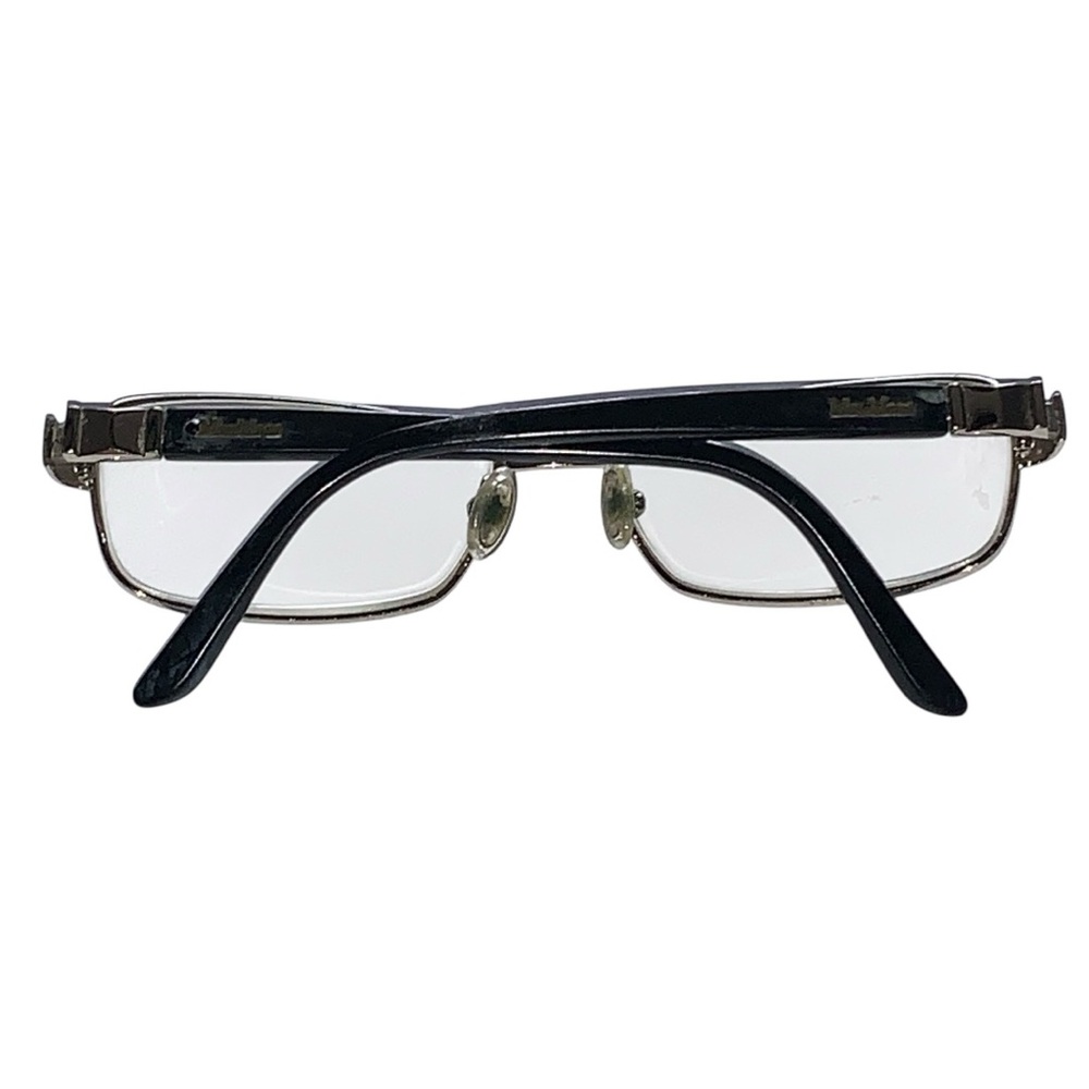 Maxmara Black And Silver Rectangular Glasses - image 4
